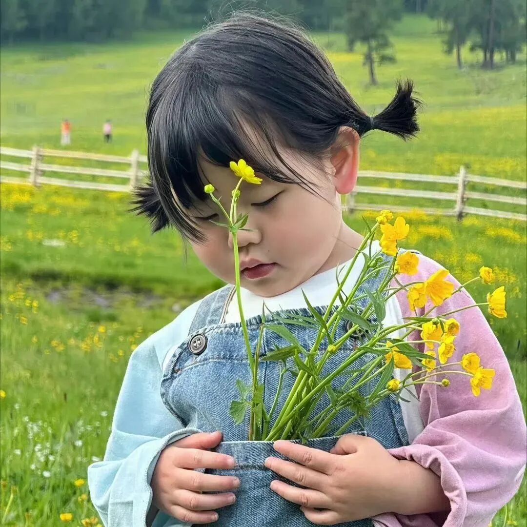瑶一瑶小女孩萌娃头像