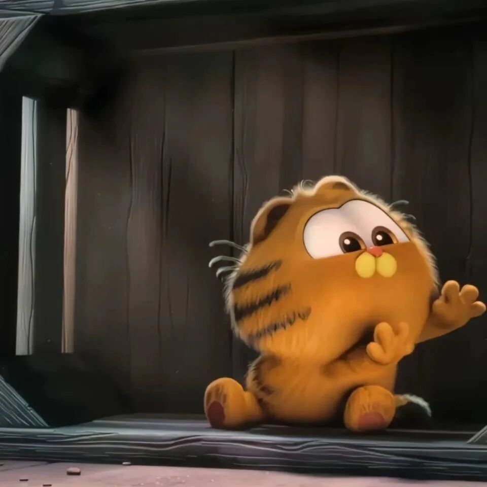可爱加菲猫卡通头像