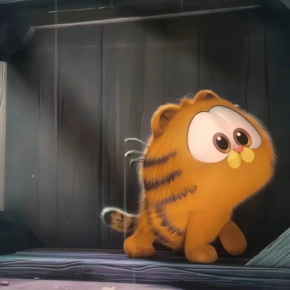 可爱加菲猫卡通头像
