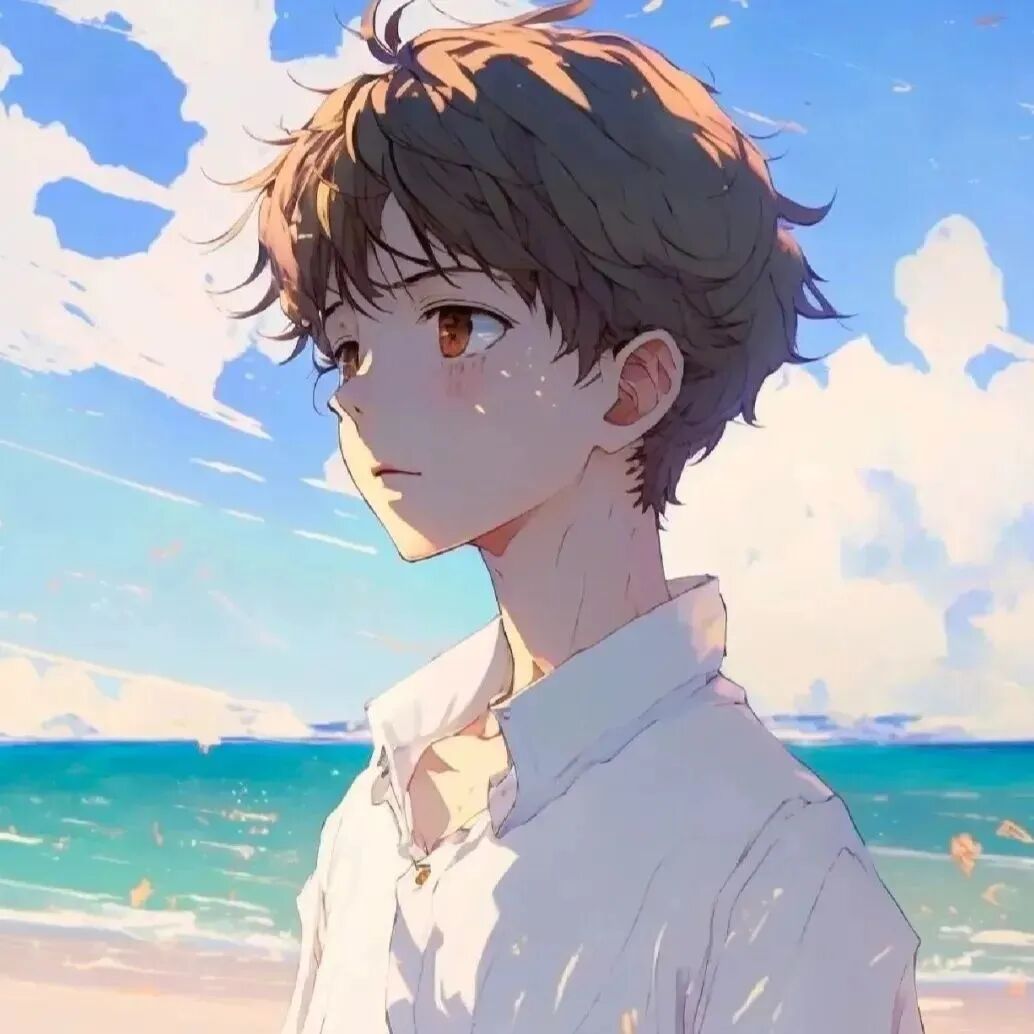 少年感动漫头像男