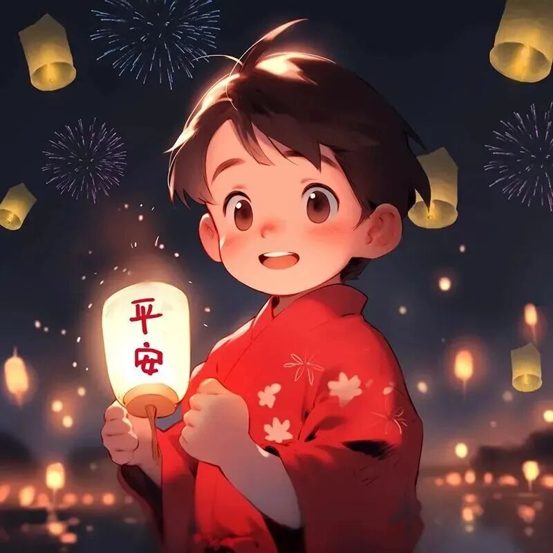 wmeixinkbnlove唯美新年动漫情侣头像