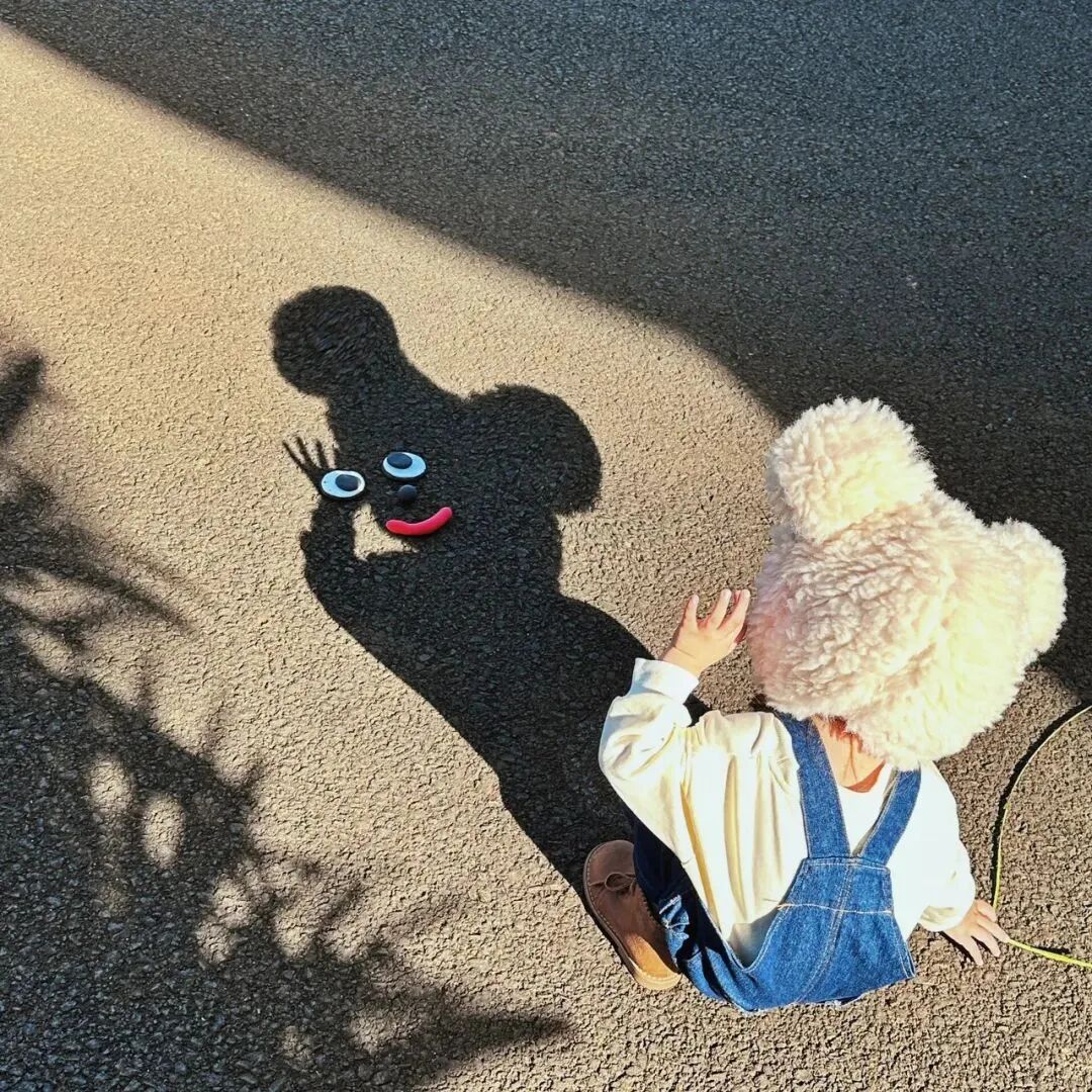 可爱影子萌娃头像