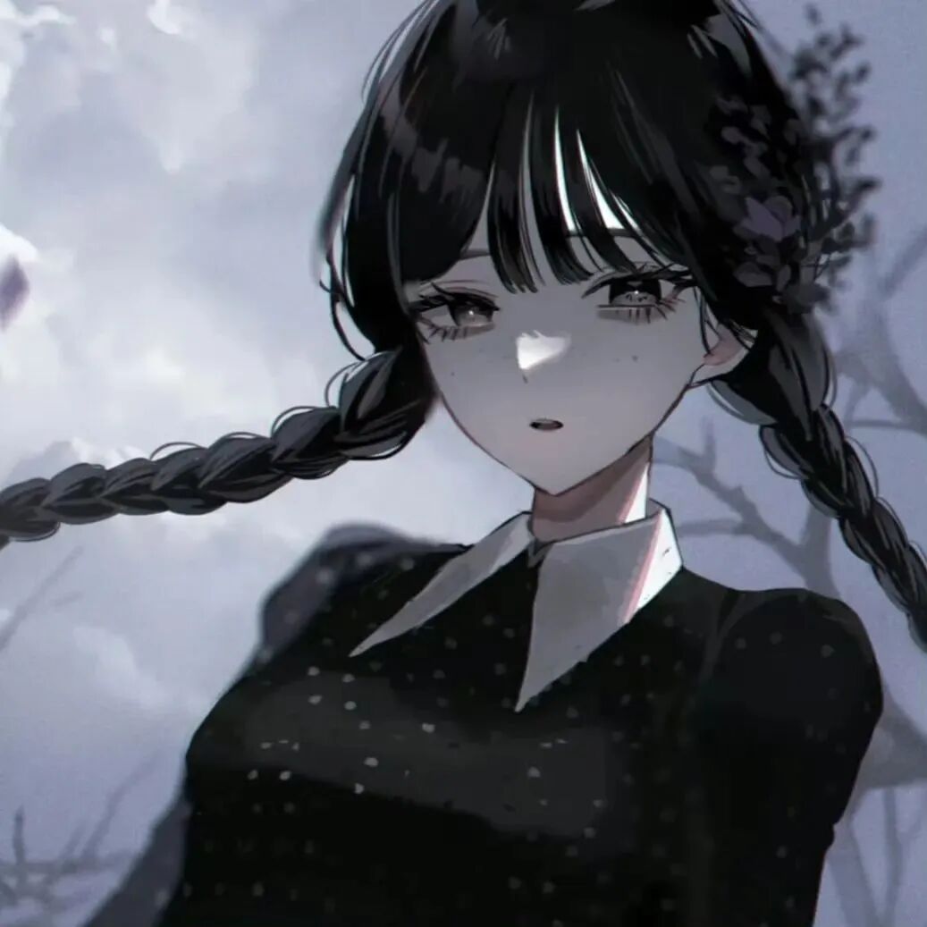 暗黑动漫头像女