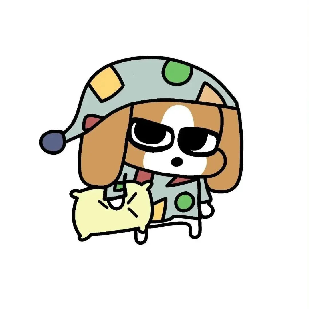 可爱狗狗卡通头像