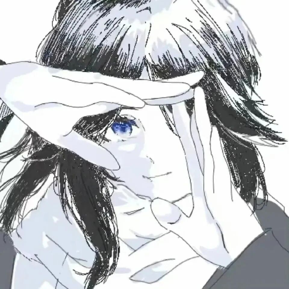 古早感动漫头像女