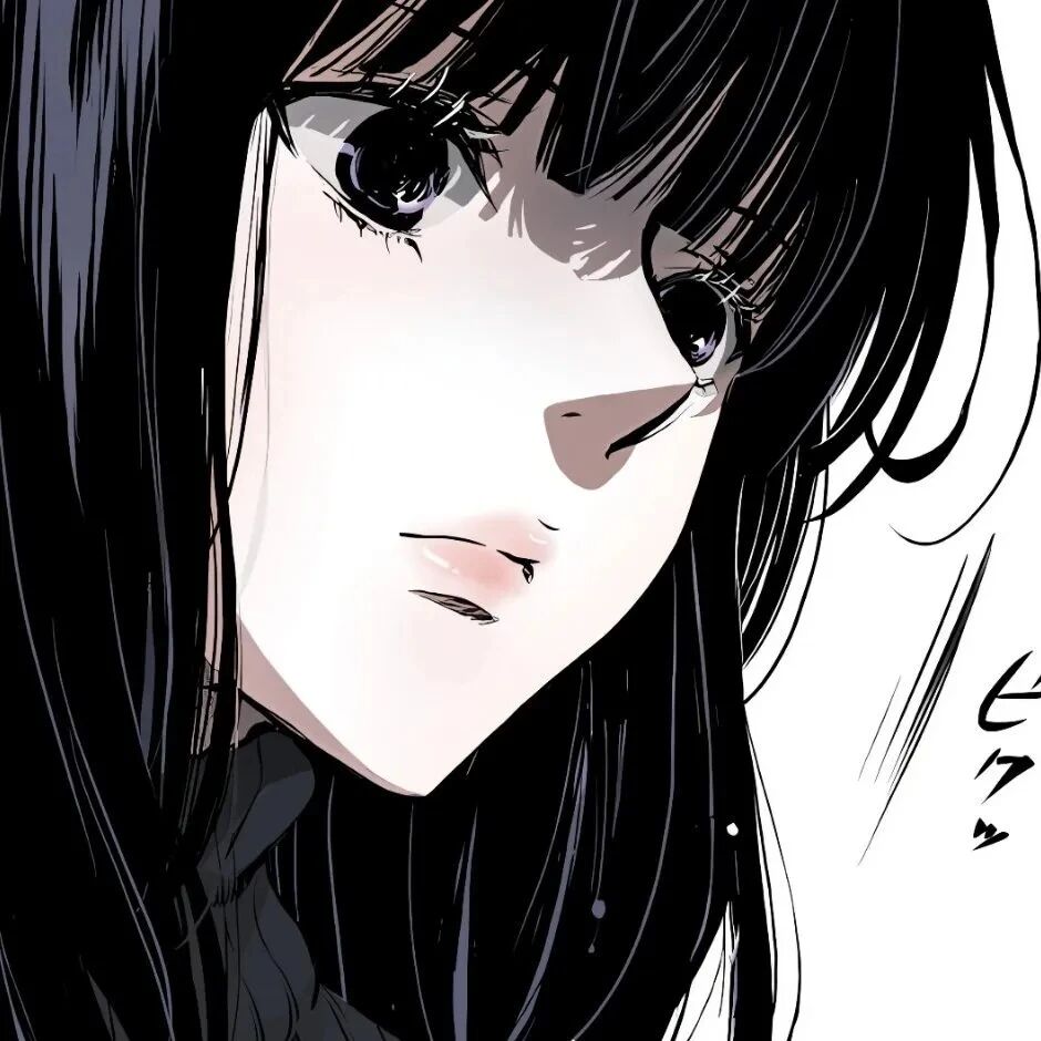 古早感动漫头像女