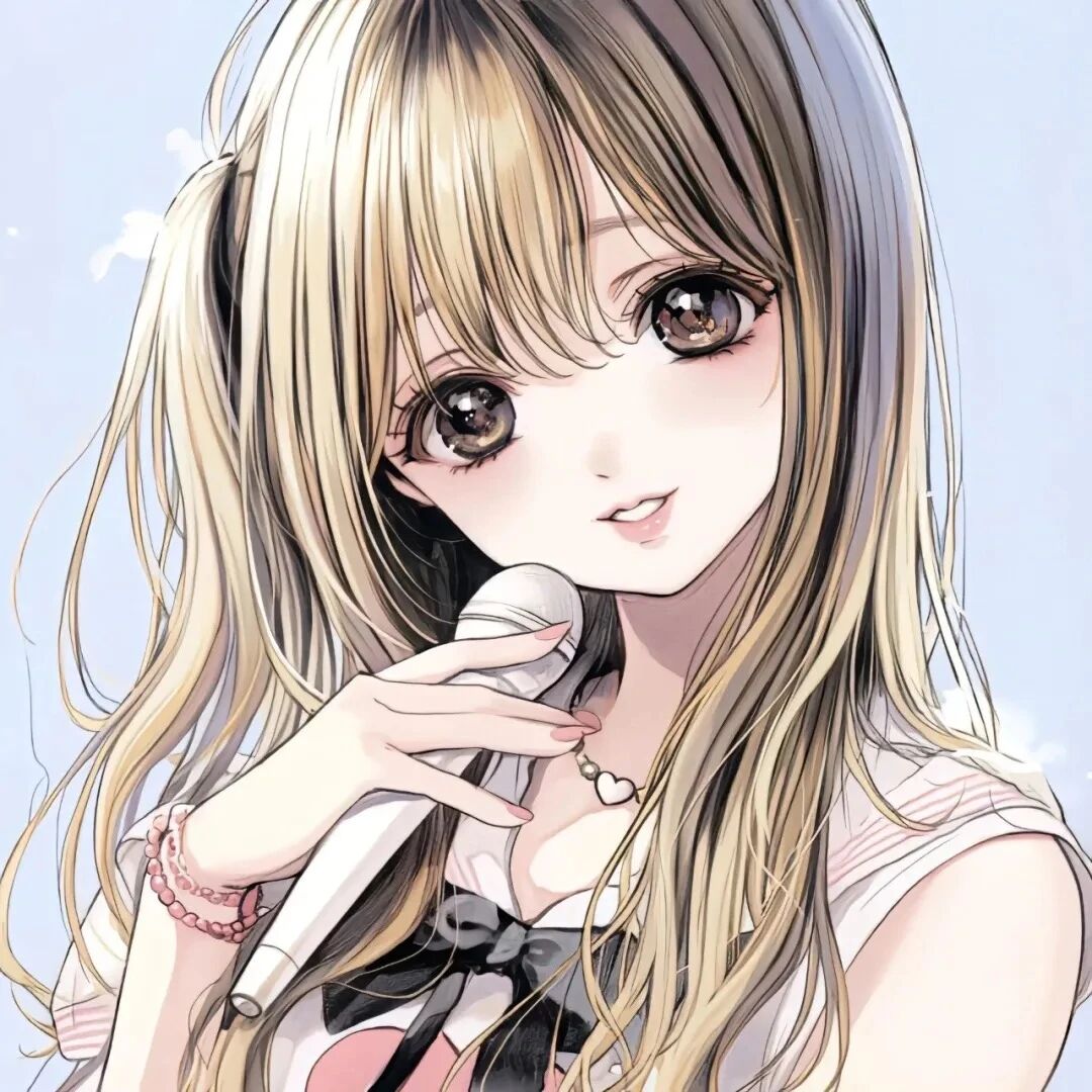 古早感动漫头像女