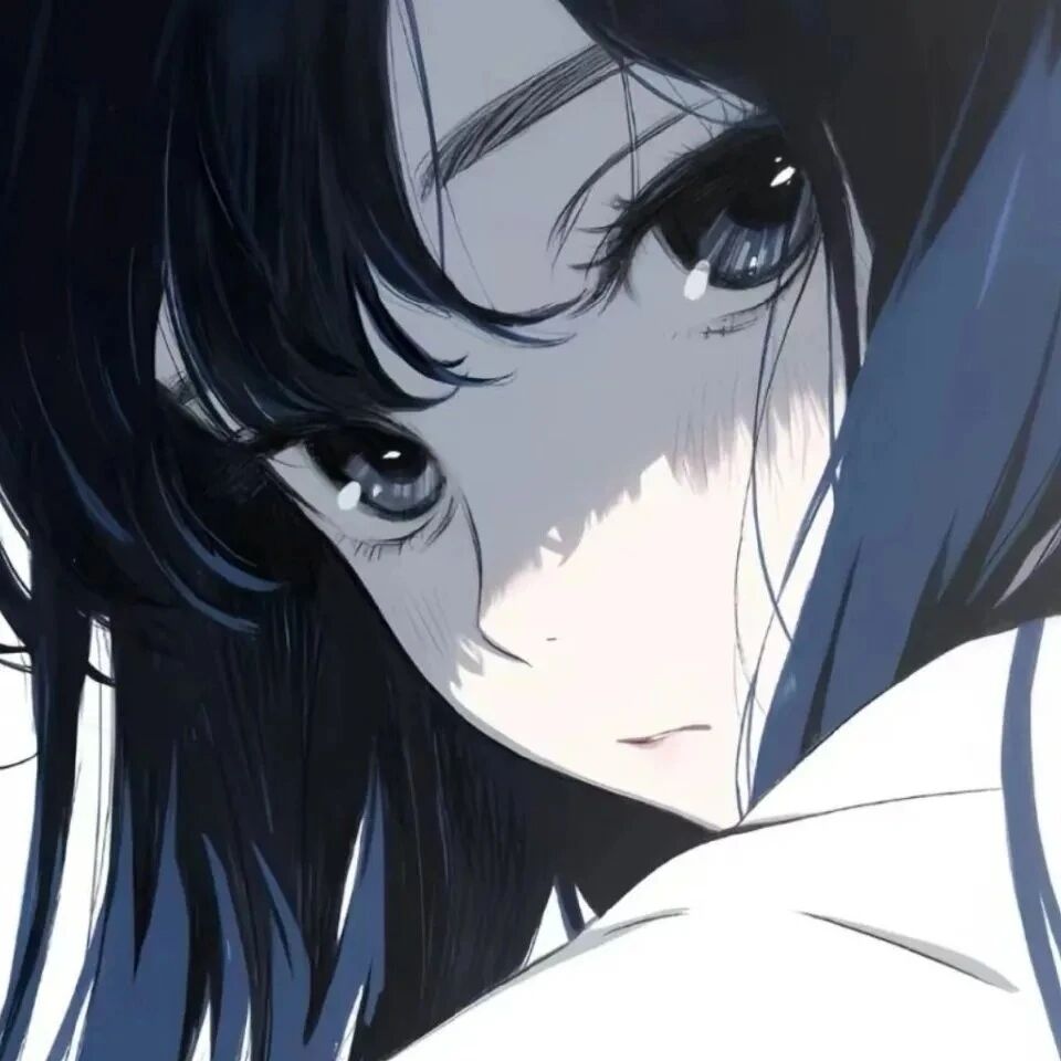 古早感动漫头像女