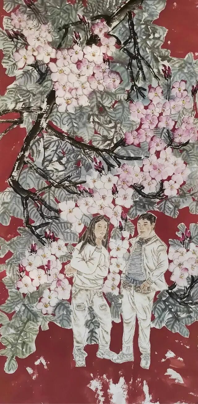 周平菁华日振当代中国画名家四条屏学术观摩展