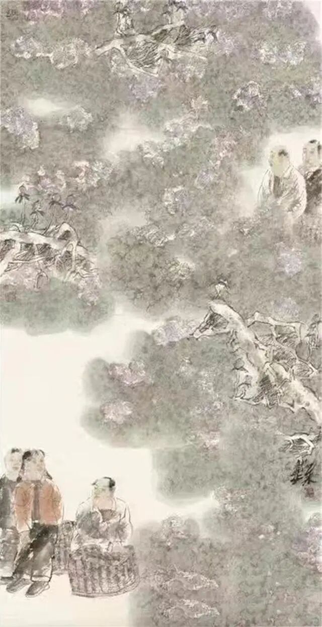周平菁华日振当代中国画名家四条屏学术观摩展
