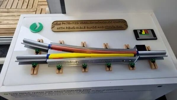 Vossloh在印度展示其轻轨道岔专利(图1)