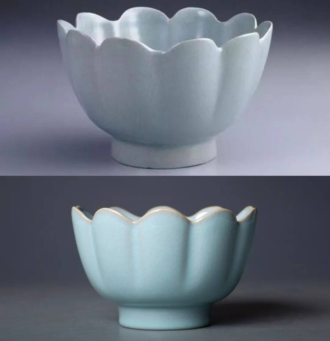 绝色天青汝瓷,皇宫传世器型——《莲花碗》-新闻资讯-河南弘宝汝瓷坊