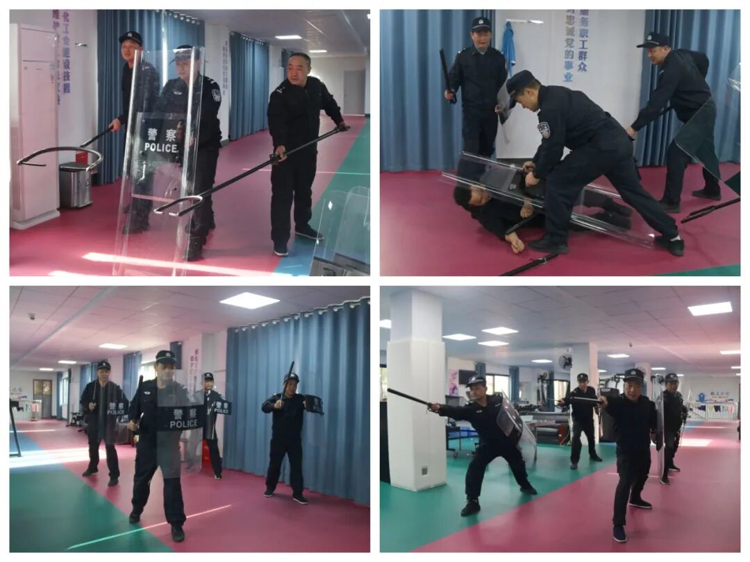 云溪区检察院司法警察大队开展警械具使用专项训练