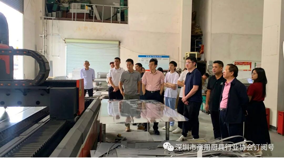 【协会动态】关爱行 | 粤深厨协会长张仁添带队走访参观会员企业