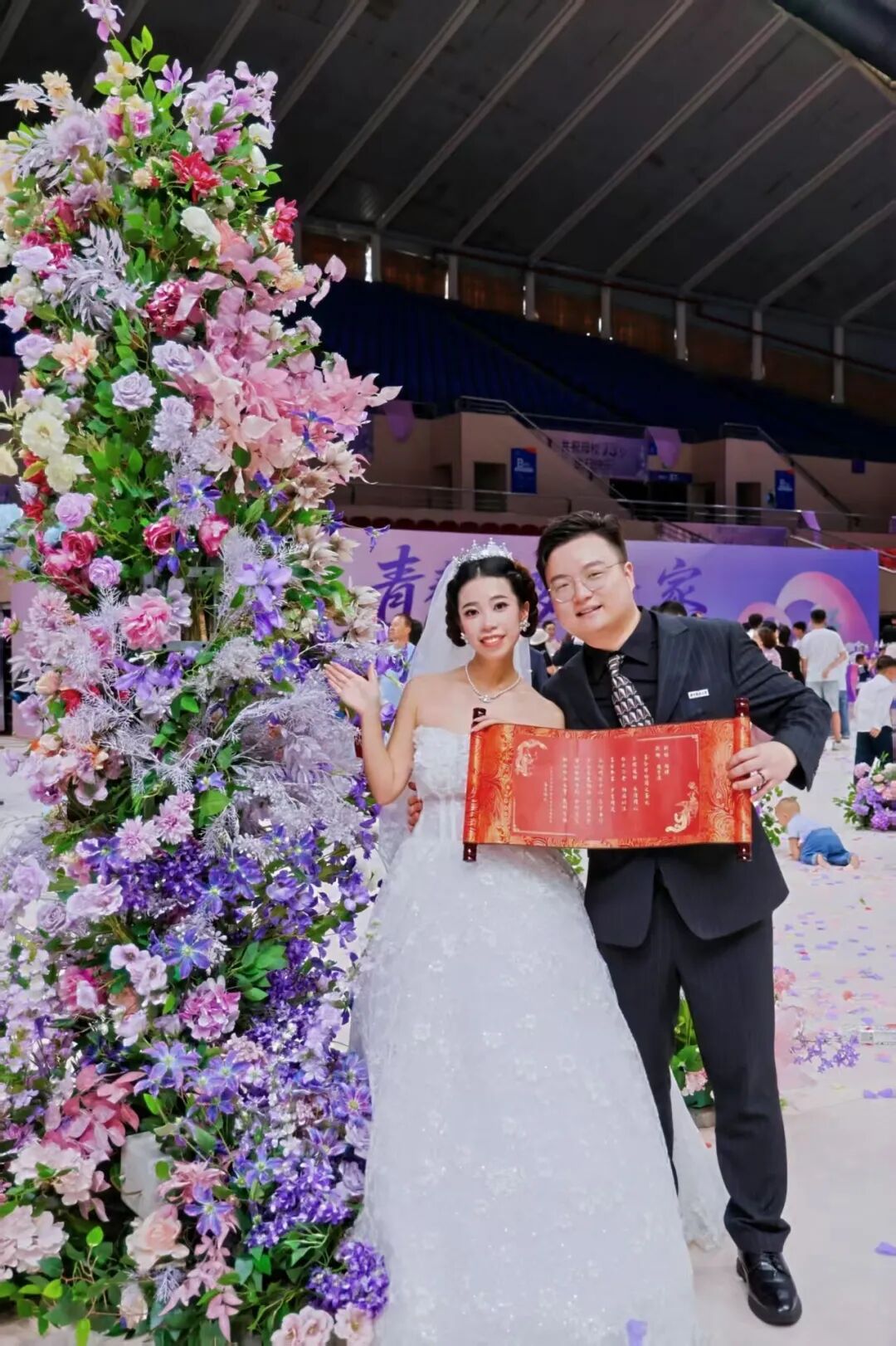 华科大73对新人集体成婚