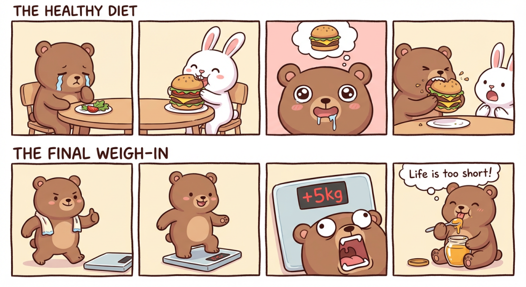 YouMind 生成的卡通熊漫画2