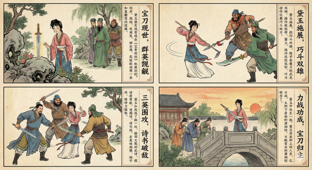 Gemini 官网生成的连环画1
