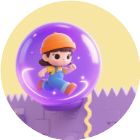 泡泡解压消除逃生