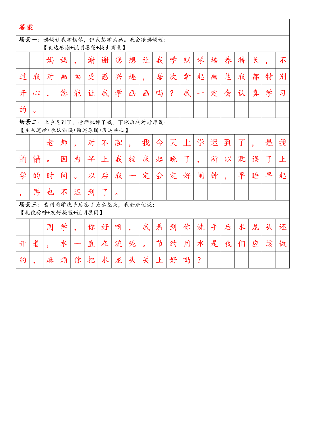 新版二年级下册语文《1-8单元写话练习+范文》，电子版可打印