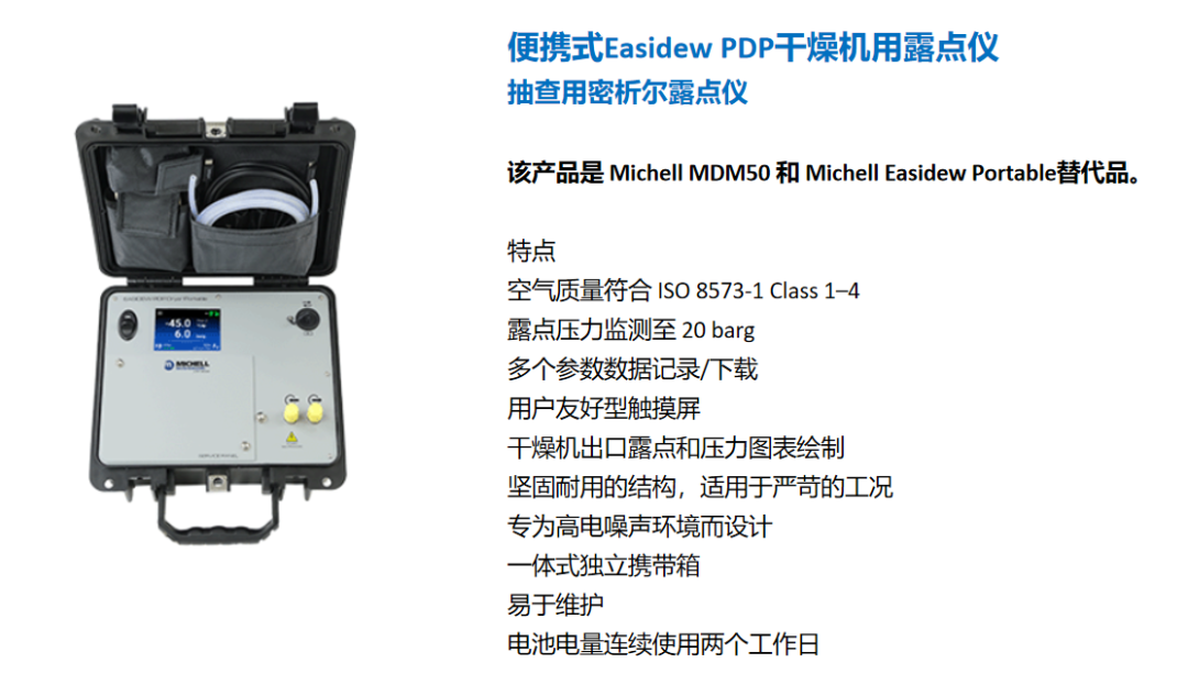 英國(guó)MICHELL 露點(diǎn)儀分類簡(jiǎn)介