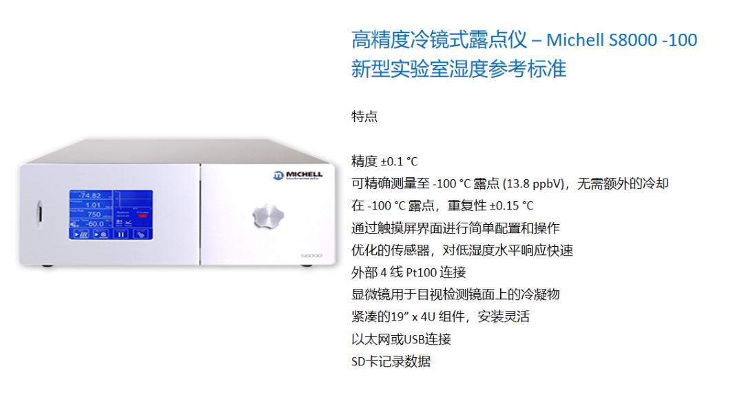 英國(guó)MICHELL 露點(diǎn)儀分類簡(jiǎn)介