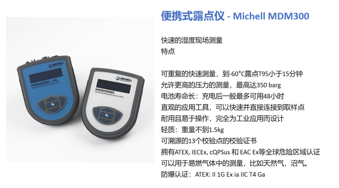 英國(guó)MICHELL 露點(diǎn)儀分類簡(jiǎn)介