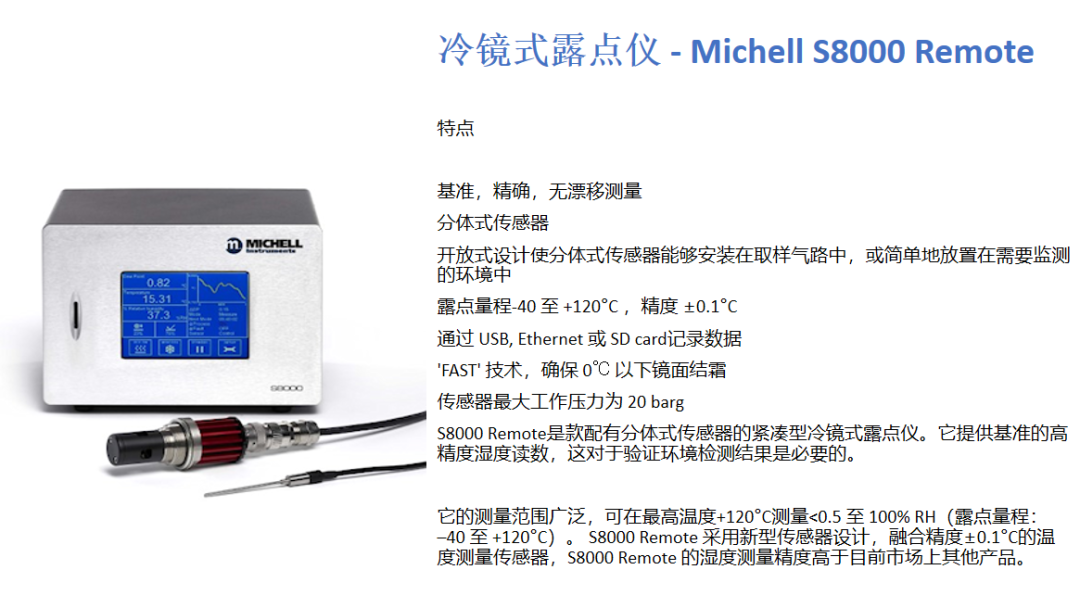 英國(guó)MICHELL 露點(diǎn)儀分類簡(jiǎn)介