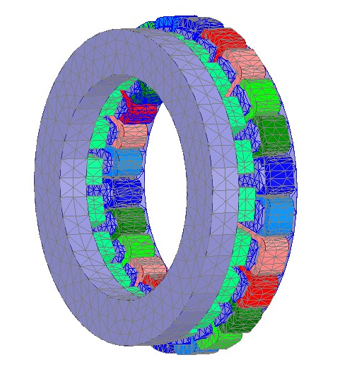 轴向磁通永磁同步电机仿真分析的图16