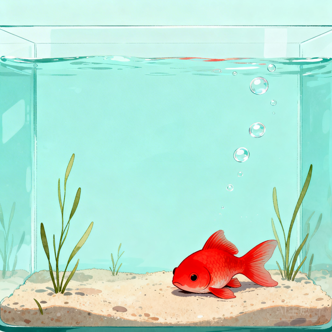Fish stress illustration