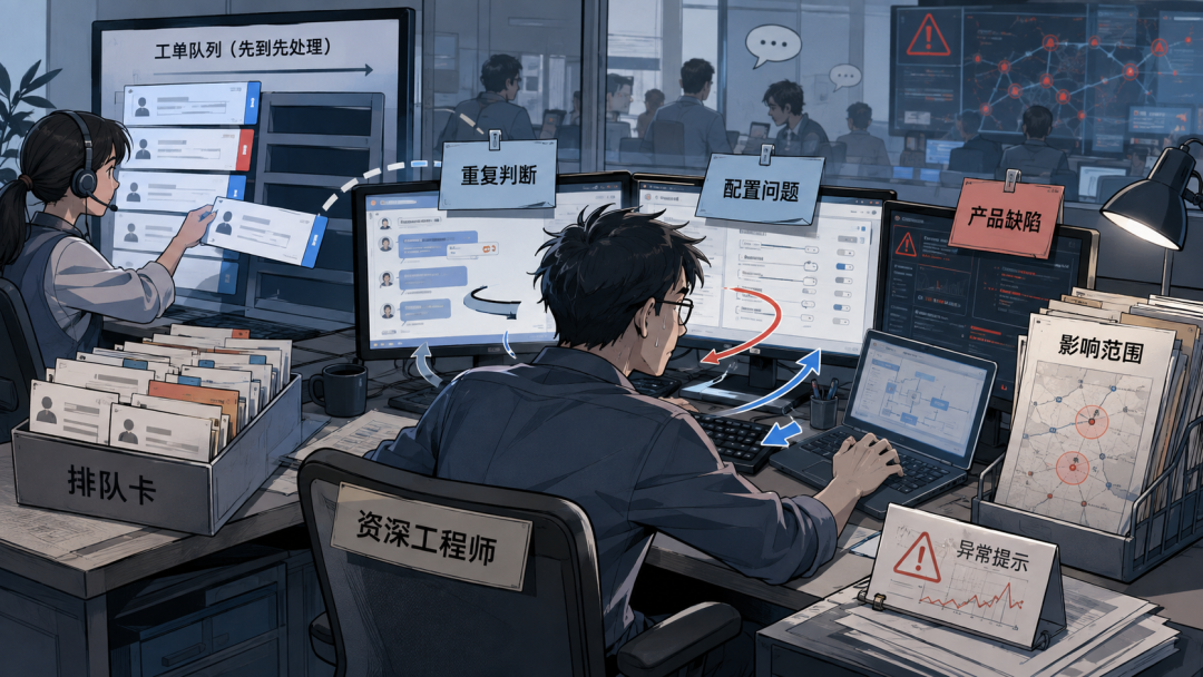 五百张工单与高优先级事故