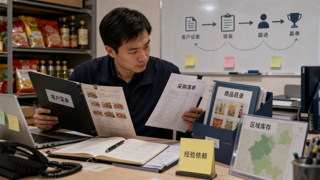 三千三百名销售从客户资料到赢单提案
