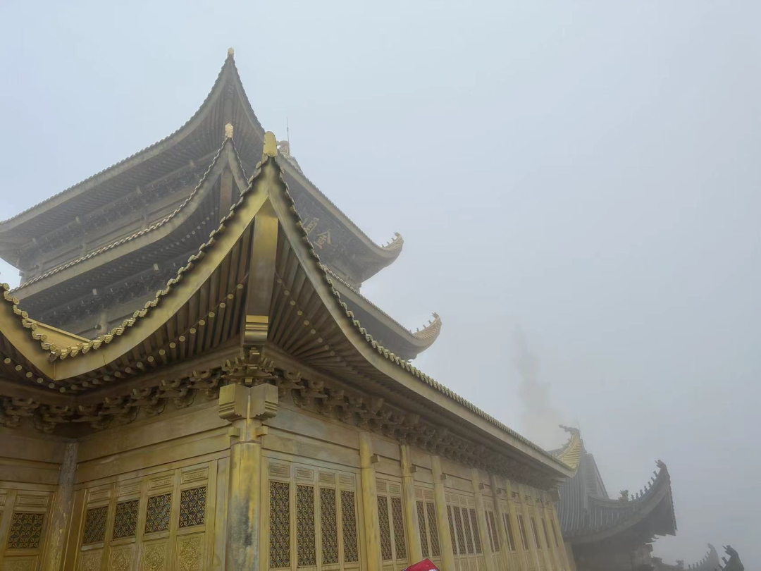 峨眉山雾中山间的旷野漫游 - 封面图