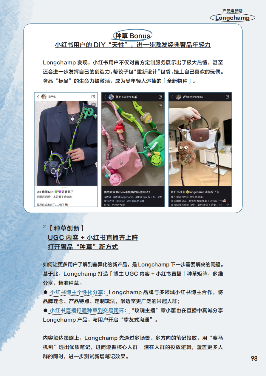 小紅書官方種草案例