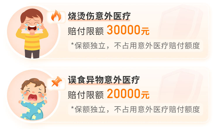 烧烫伤和误食异物保障