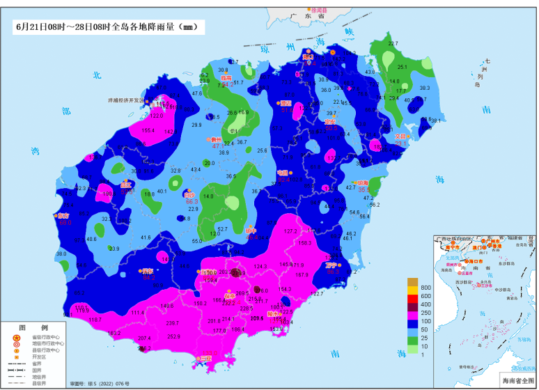 2024年06月29日 陵水天气