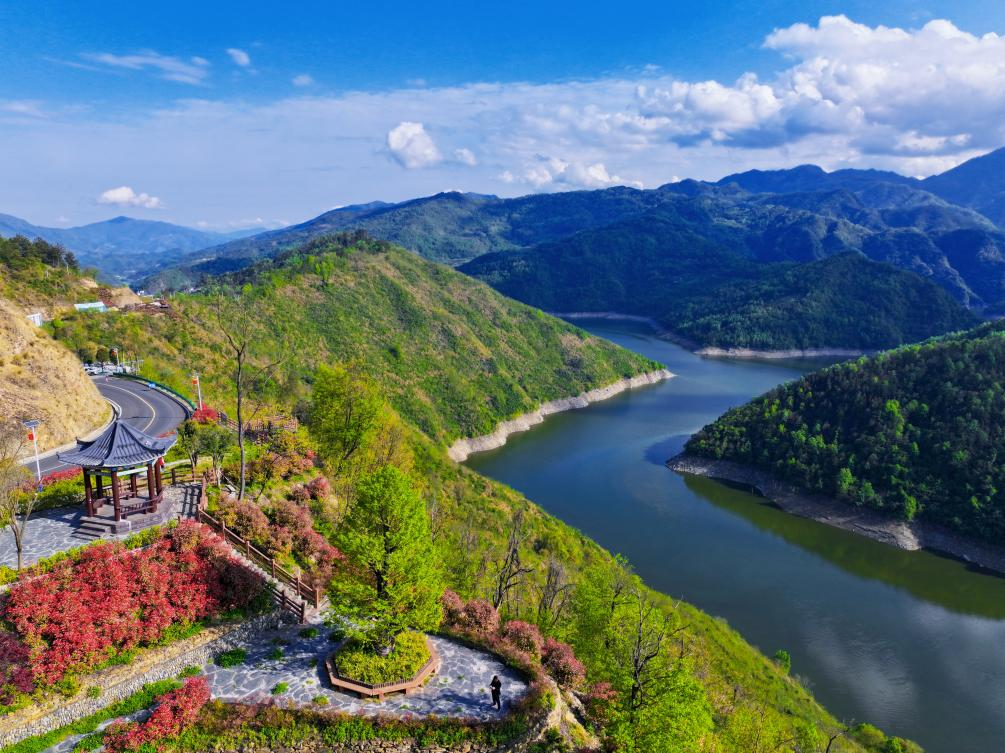 竹溪"小三亚"皇木谷黄花沟露营基地黄花沟村花榆民宿鄂坪乡旅游资源