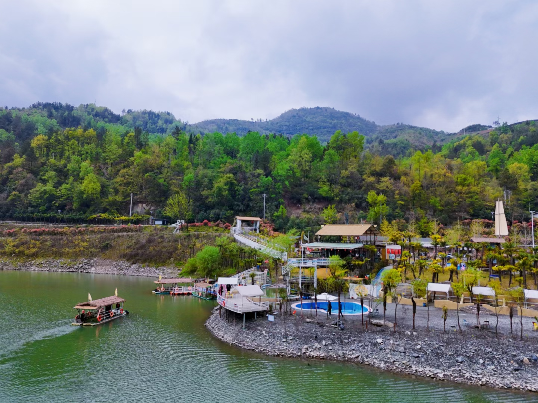 竹溪"小三亚"皇木谷黄花沟露营基地黄花沟村花榆民宿鄂坪乡旅游资源