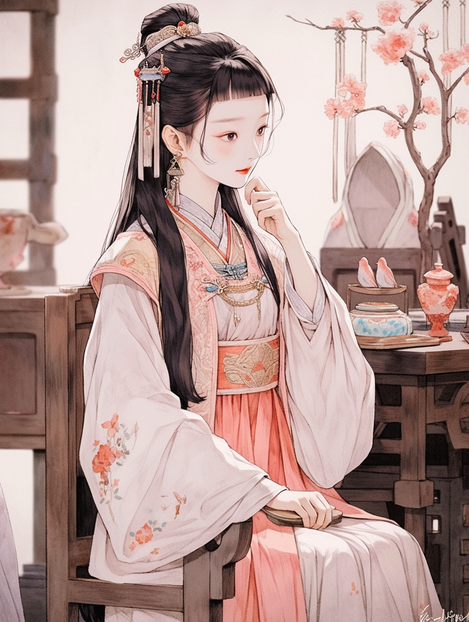 AI绘画 _ NIJI 5 动漫图像生成