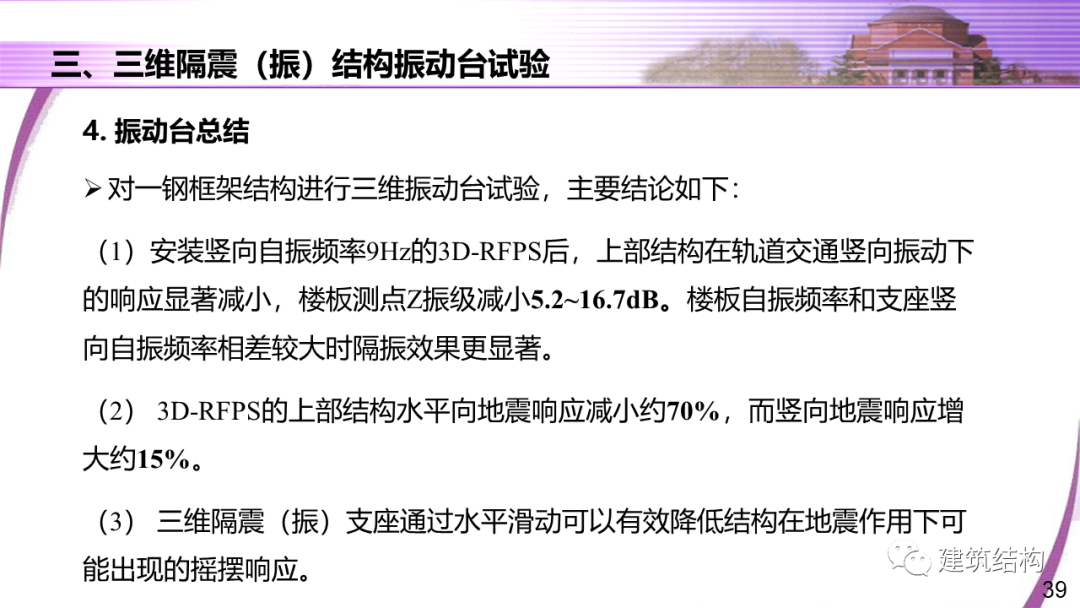 建筑结构丨清华大学教授潘鹏：地铁周边建筑三维隔振技术研究的图39