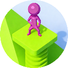 踩方块跑酷冲冲冲