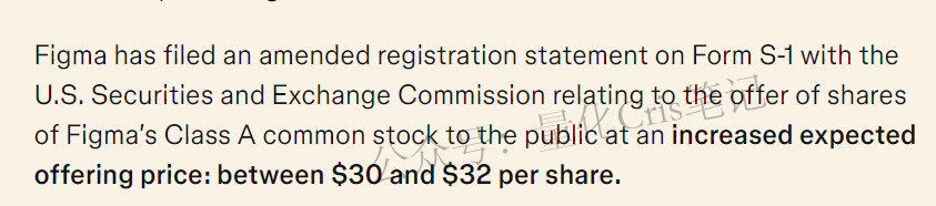 美股打新｜预测一下，Figma周四美股IPO上市后的两种剧本。。。