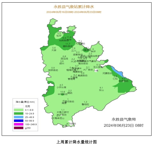 2024年06月30日 永胜天气