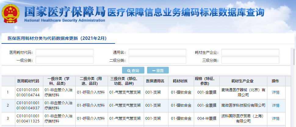 医用耗材分类怎么分医保医用耗材分类与代码数据库更新（2021年2月）附分类目录_https://www.jmylbn.com_新闻资讯_第4张