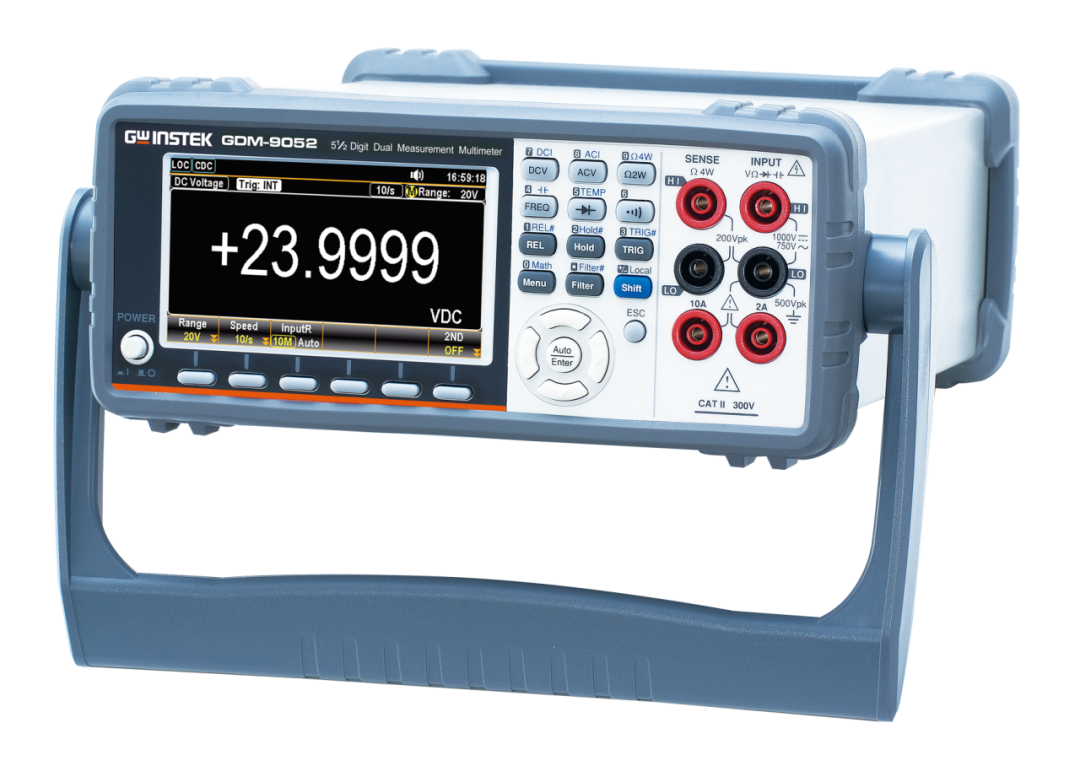 【新品上市】固緯電子GWinstek | GDM-9041/9042 雙測量數字萬用表