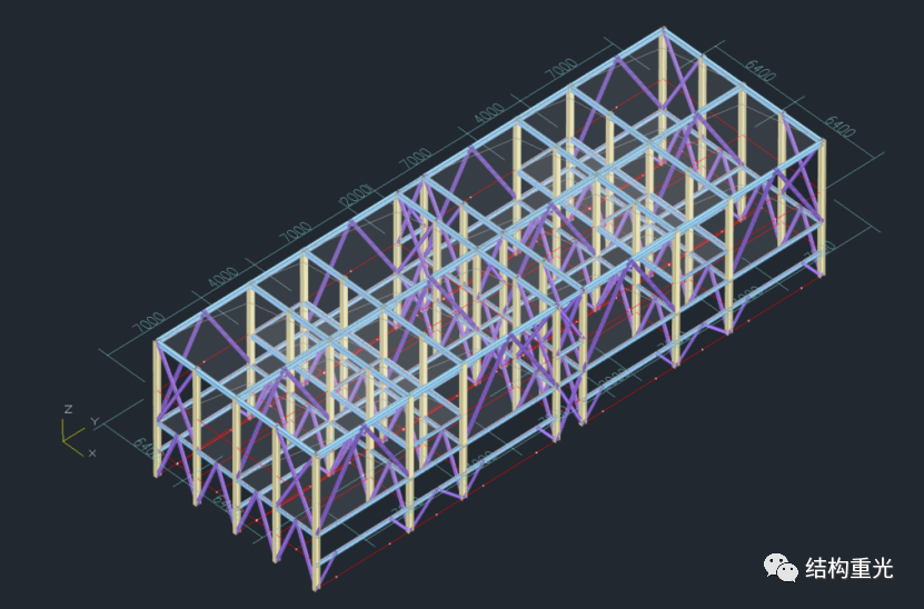 某钢结构构筑物检测鉴定和加固设计的图5