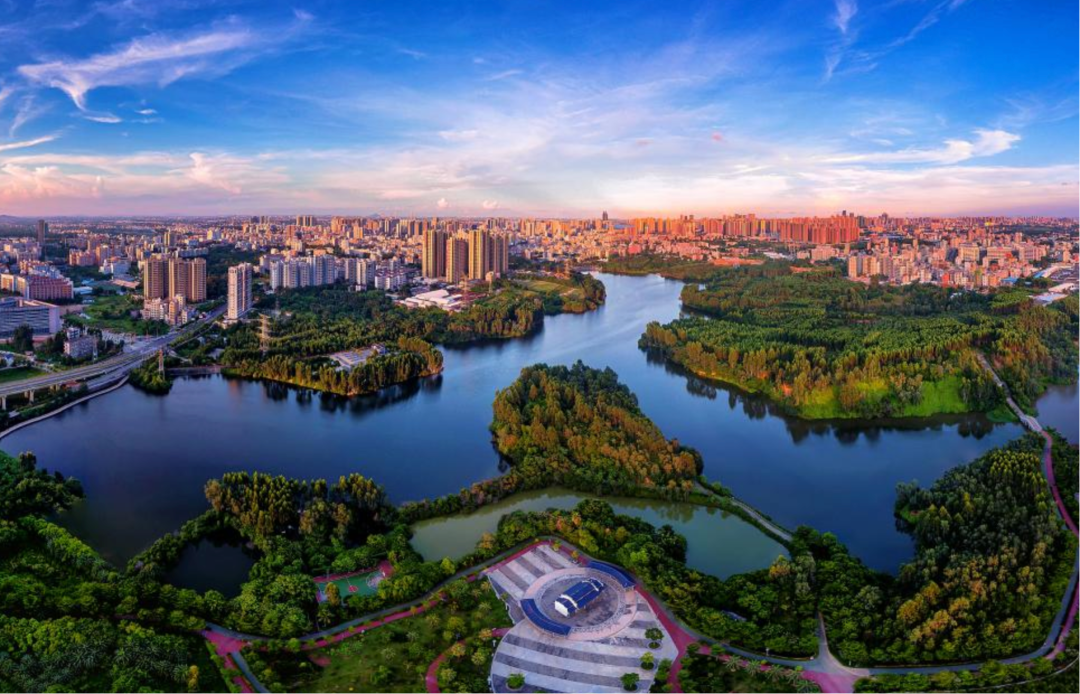 瑞云湖公园。受访者供图