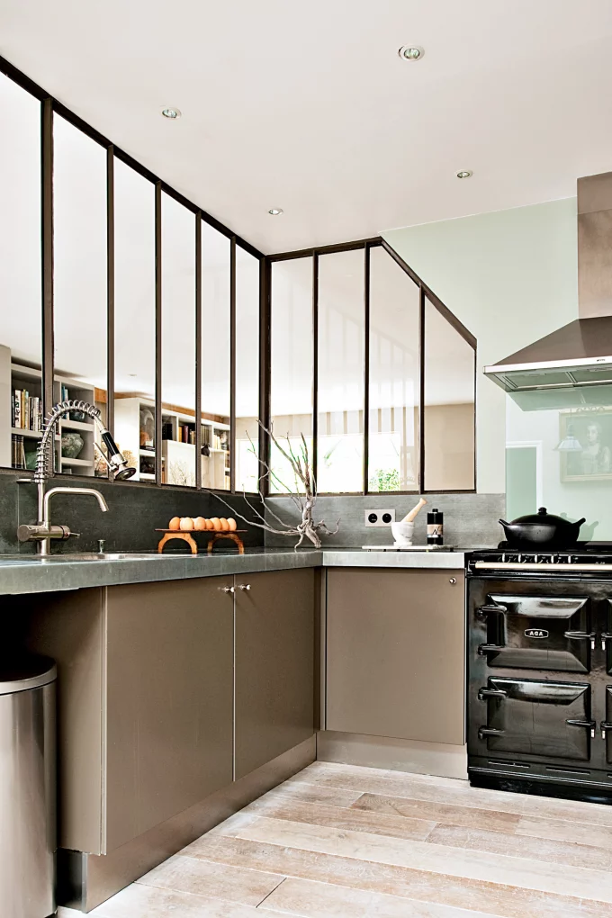 攻略| 8款厨房玻璃隔断创意,让你的厨房更时尚(方案,解决方案) - ai牛