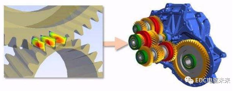 细高齿设计在电驱动桥NVH 优化中的应用的图1