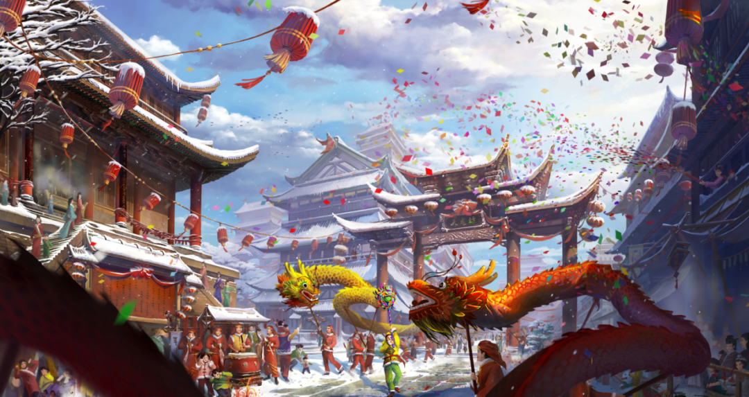 活动爆料丨天龙过年氛围感拿捏！烟火起，照人间，生肖故事携专属称号来袭