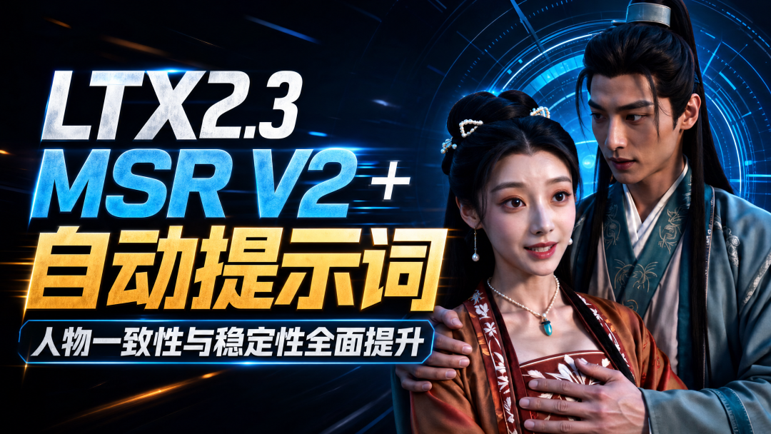 LTX2。3 MSR V2 Multi-Image Ref ： Auto Prompts, Consistent Characters